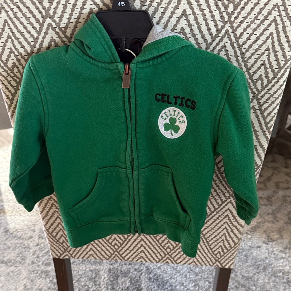 NBA Celtics Green Kids Hoodie